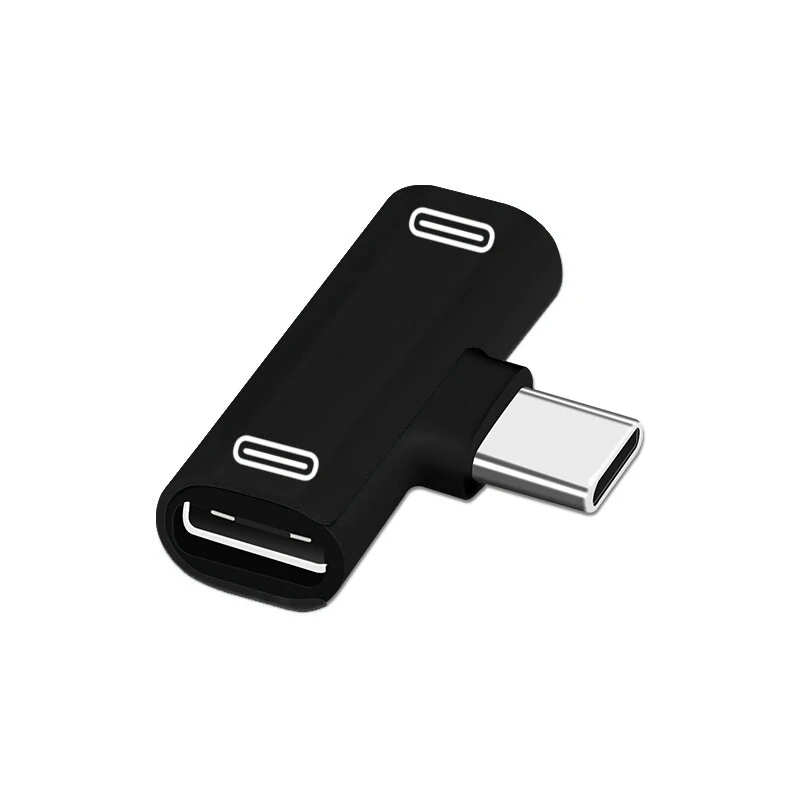 3 In 1 USB C To Type-C Adapter USB Type C Charging Cable Charger Earphone Converter For Xiao Mi 8 Mi 6 Headphone Adapter