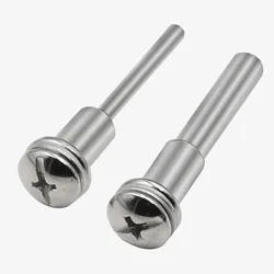 5Pcs 3.17mm/6mm Shank Polishing Cutting Disc Screw Mandrel Cut-off Wheel Holder Connecting Extension Rod  for Dremel Rotary Tool