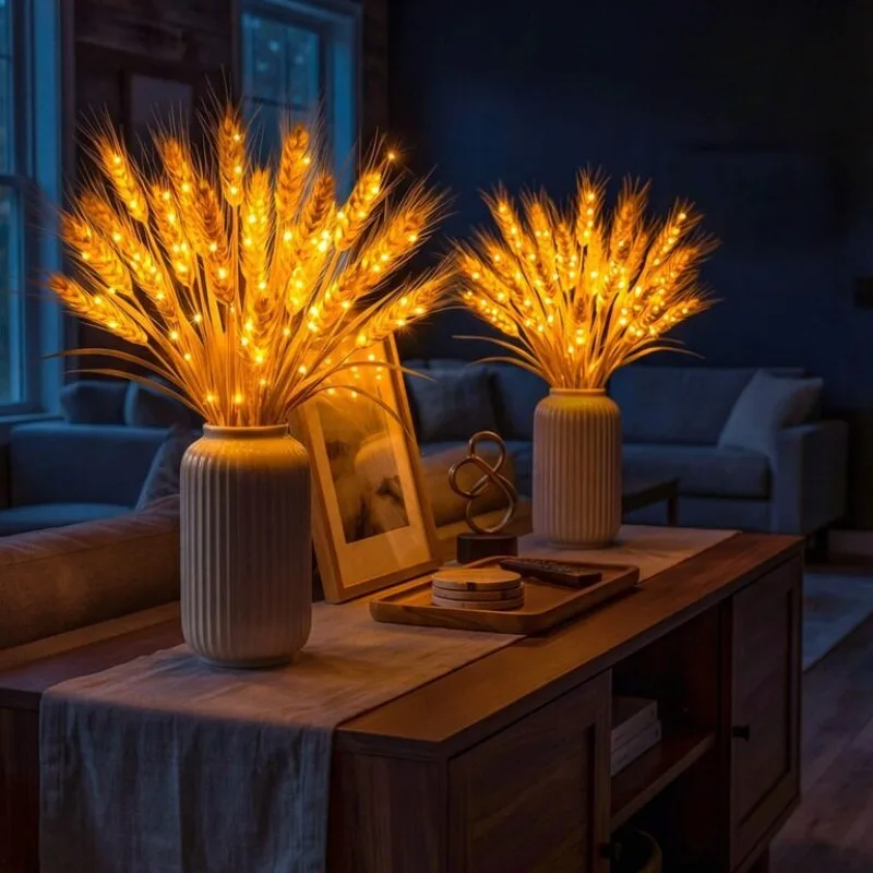 Golden Harvest Light golden harvest lighting wheat ear table lamp golden wheat ear table