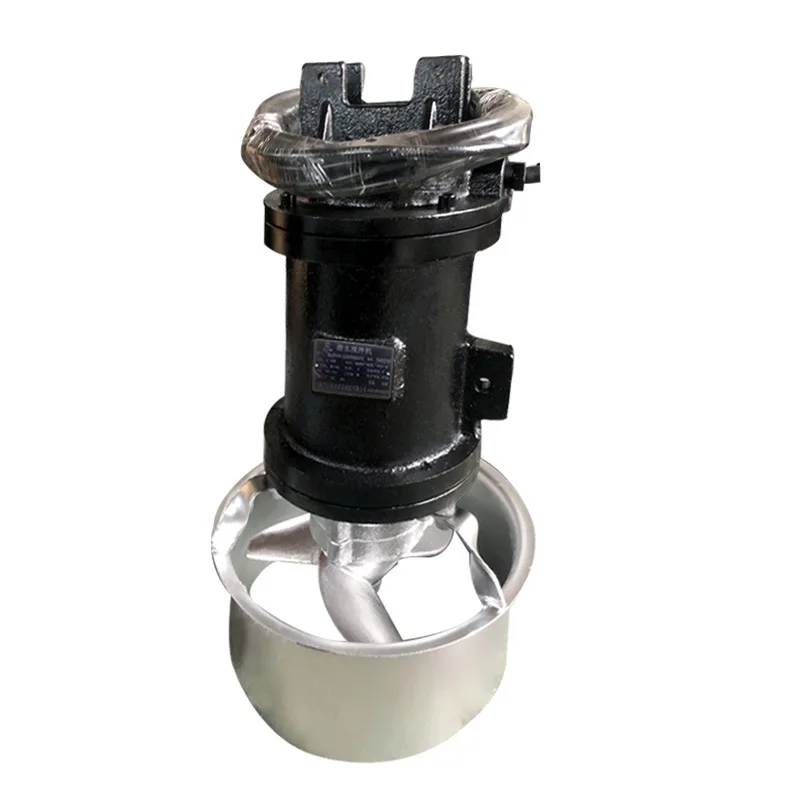 Submersible mixer stainless steel low speed push flow septic tank push flow industrial sewage treatment mixer