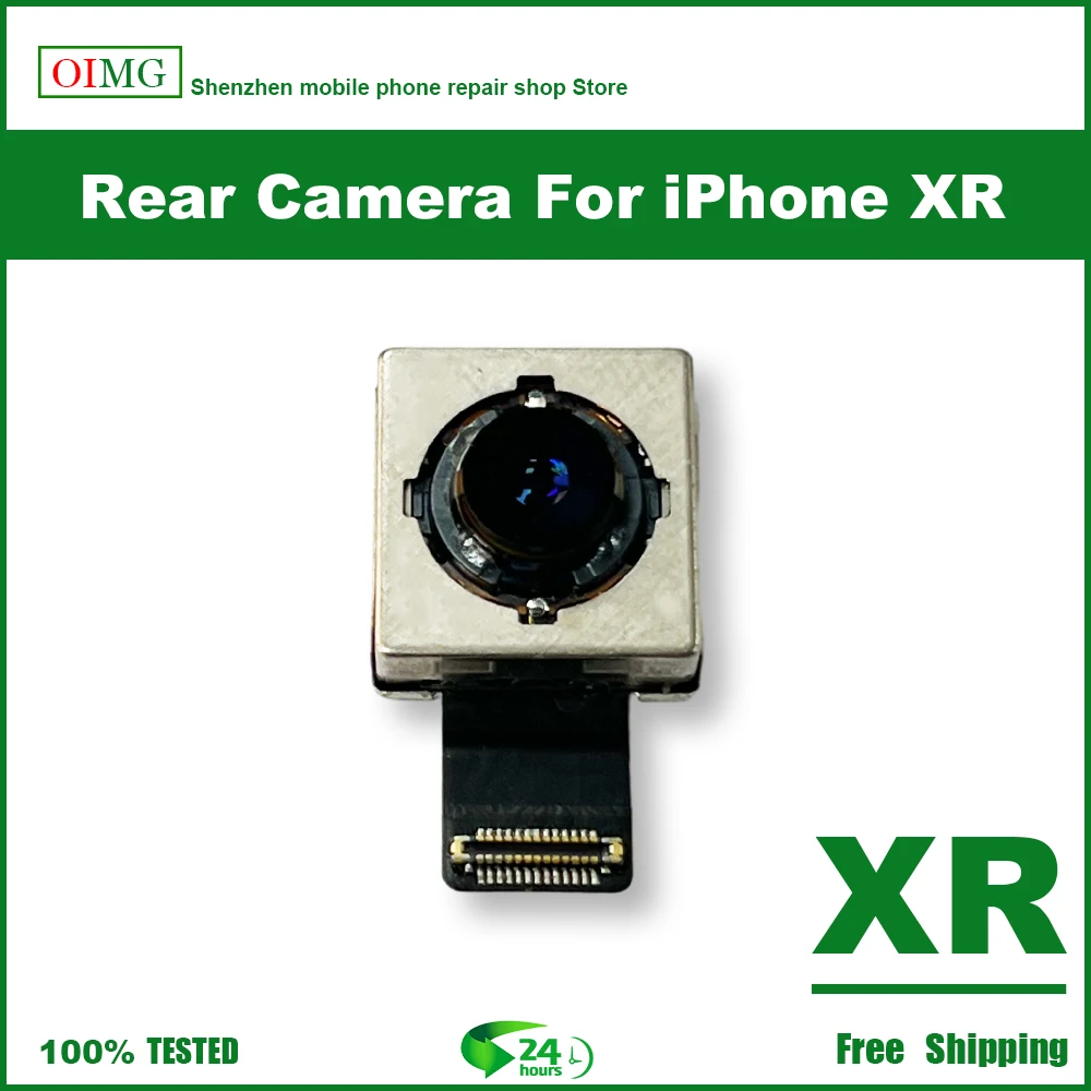 Rear Camera For iPhone XR Back Camera Rear Main Lens Flex Cable Camera+Gift