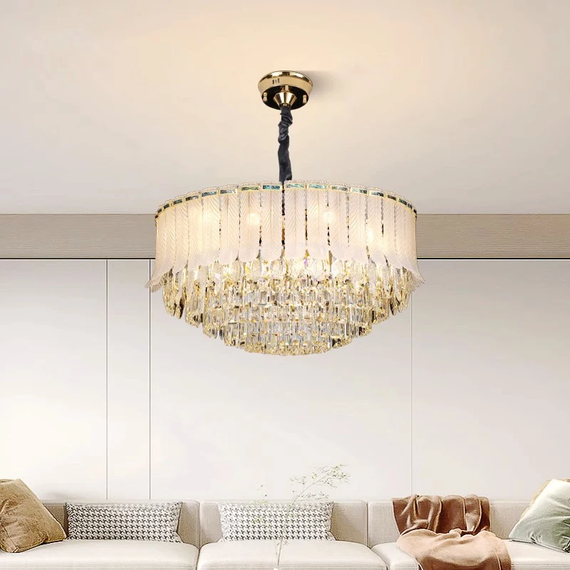 modern led teto pendant light crystal home decoracao lustres de luxo para sala de estar e jantar 01