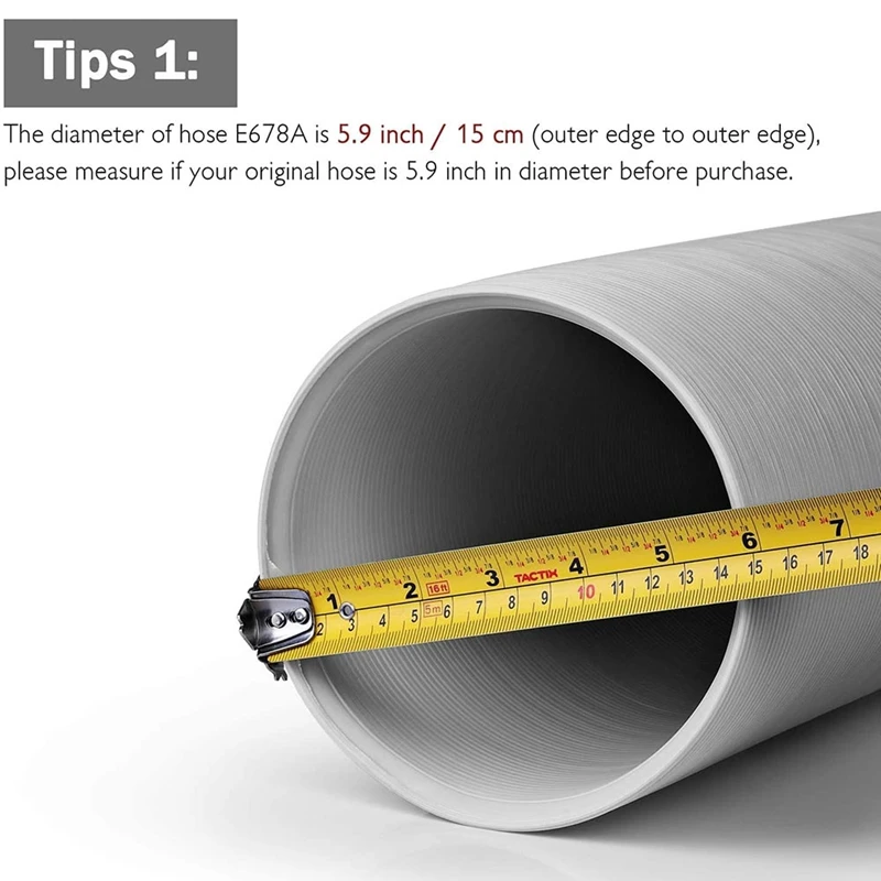 Exhaust Hose ,Exhaust Hose For Air Conditioning,PVC Hose, Air Conditioning Pipe, Ventilation Hose, Retractable 2 M