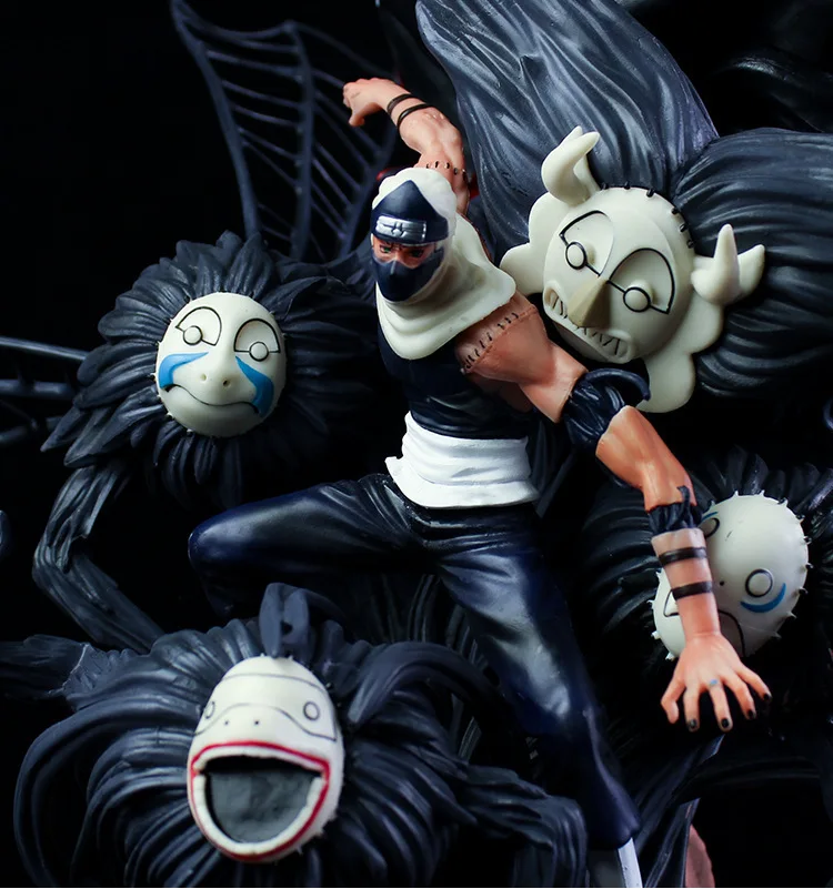 Large - Sized Anime Naruto Akatsuki Figures Uchiha Obito Figur Konan Kakuzu PVC Action Figure Ornaments Figurine Gift Collection