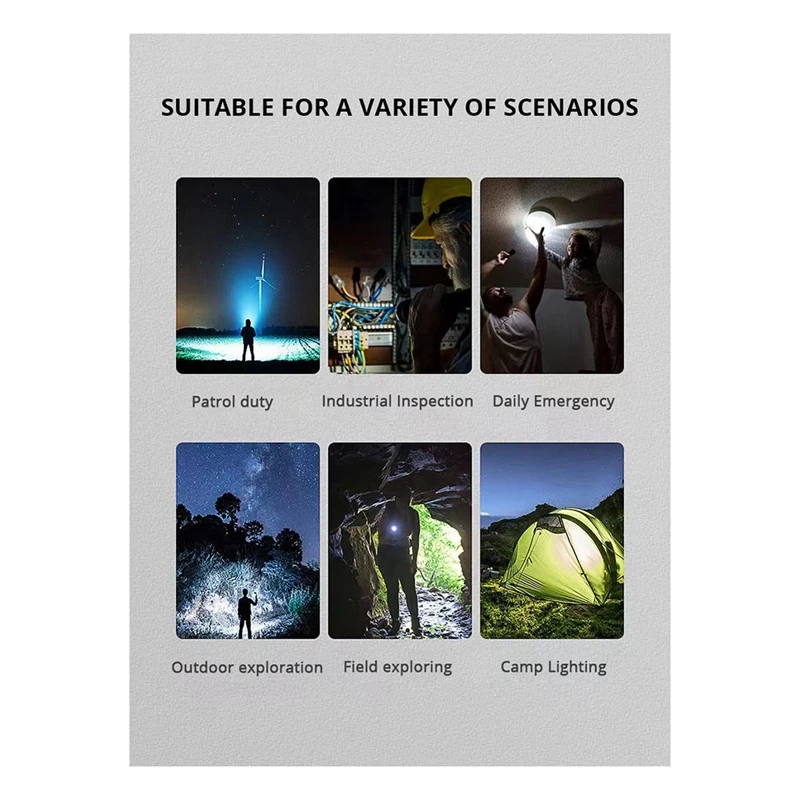 Keychain Light Outdoor Household Mini Luminous Multi-Function Red And Blue Flashing Rechargeable Flashlight