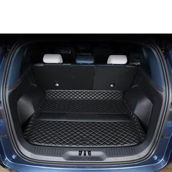 leather car trunk mat cargo liner luggage cushion rear boot mats for ford territory 2022 2023 2024 styling accessories sport