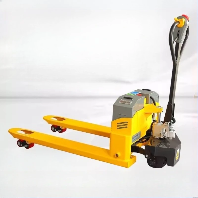 

Electric forklift lift hydraulic manual semi-electric forklift 2 tons 3 tons small lithium battery truck