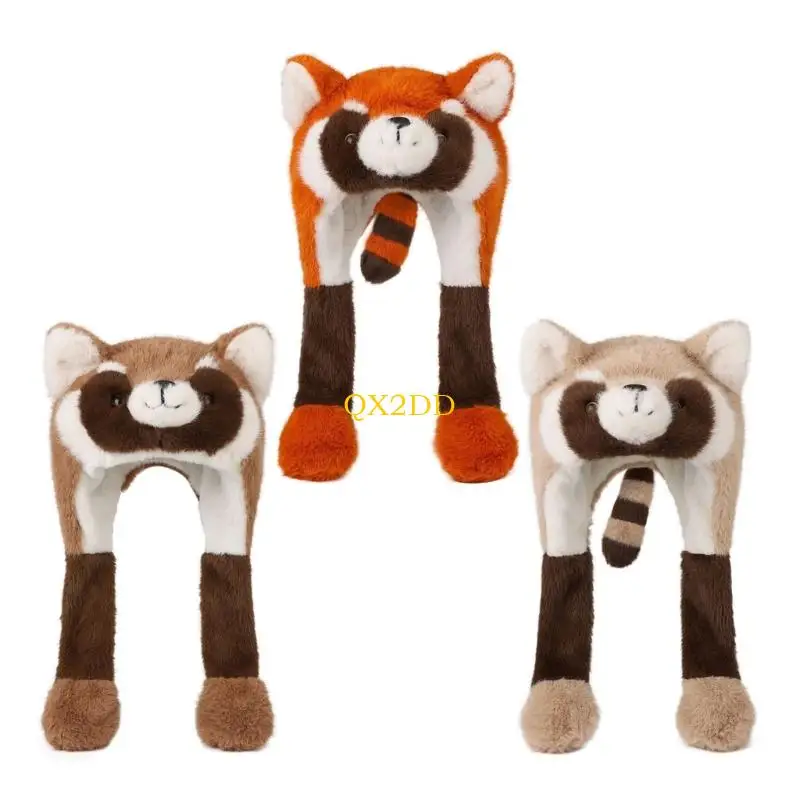 

QX2D Adjustable Warm Winter Cap With Animated Ears for 1-8 Years Baby Accessory