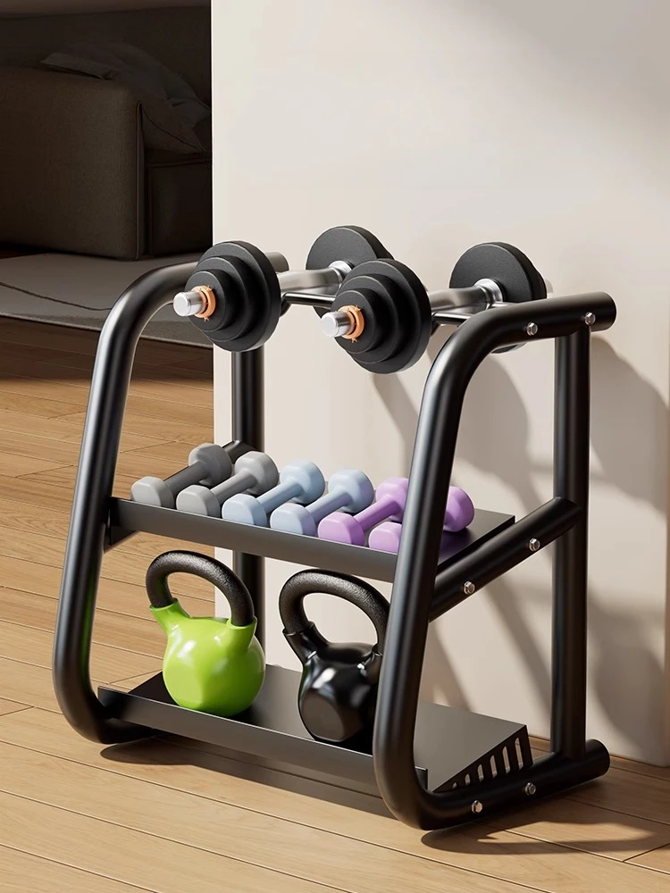 

Multifunctional Home Gym Dumbbell Rack High Aesthetic Small Vertical Rack Support