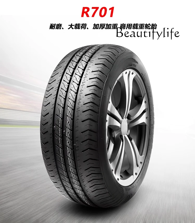 Tire 165R14LT 8PR R701 8-layer thickened wear-resistant vacuum tire, Wuling Rongguang V