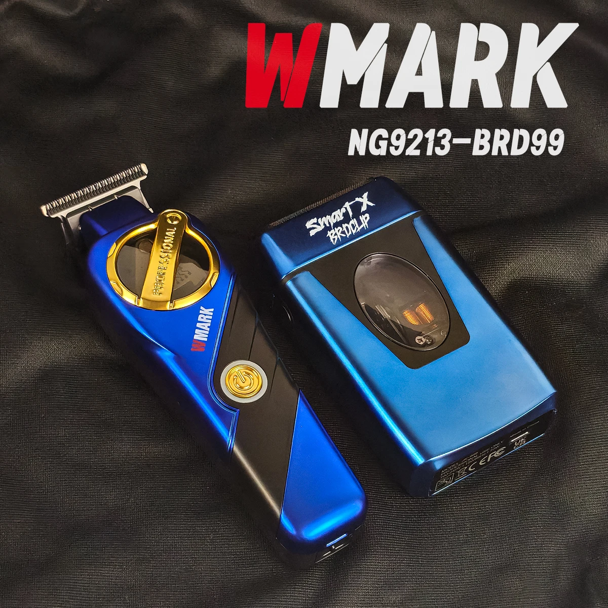 

WMARK 9213 BRD999 Ножницы для гравировки с двигателем магнитной левитации Беспроводная машинка для стрижки волос 9000 об/мин Профессиональный парикмахерский триммер для волос