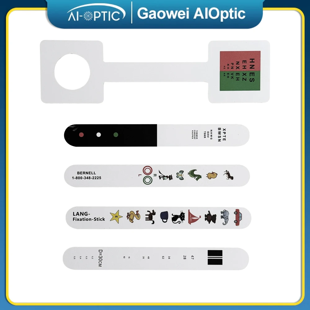 Children Fixation Stick with Red/Green Anti-Suppression Check Vision Tester Special Price