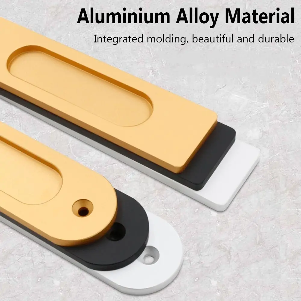 Aluminium Alloy Sliding Door Handle Multi-Purpose Auxiliary Knobs Kitchen Glass Door Drawer Wardrobe Cabinet Handle Home Decor