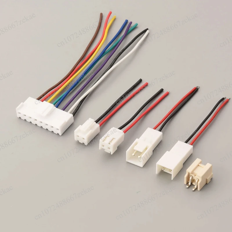 5PCS Wiring Loom Terminals, 0.8/1.0/1.25 Pitch Internal & External Wire Harness Connectors for Custom Cable