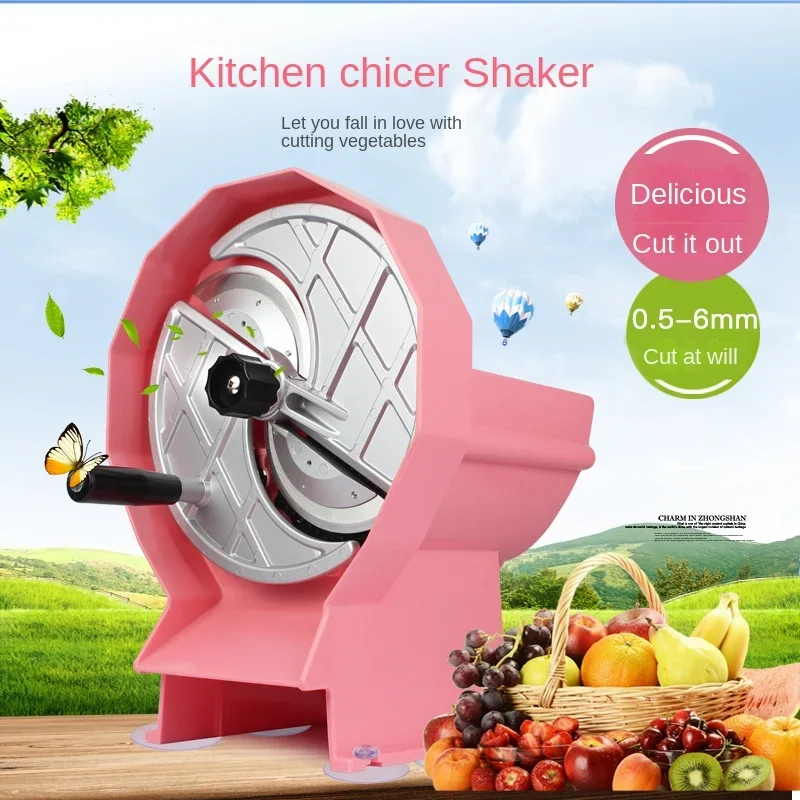 kitchen manual slicer, multi-function fruit and vegetable slicer, nicer dicer vegetable chopper