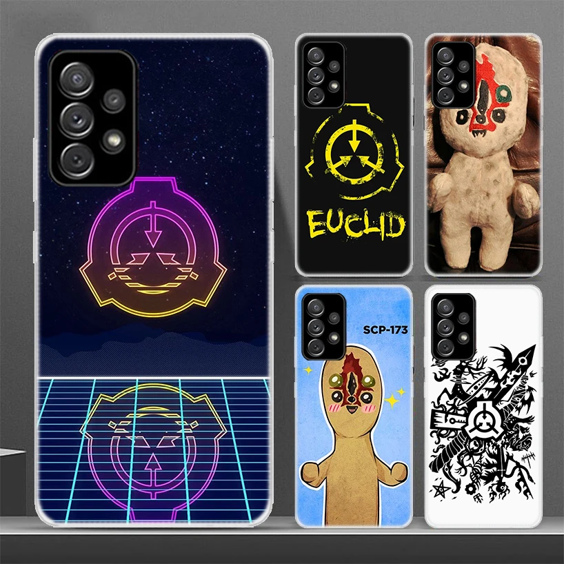 SCP Special Containment 173 Phone Case For Samsung Galaxy A15 A14 A13 A12 A55 A54 A53 A52 A35 A34 A33 A32 A25 A24 A23 A22 A04S A