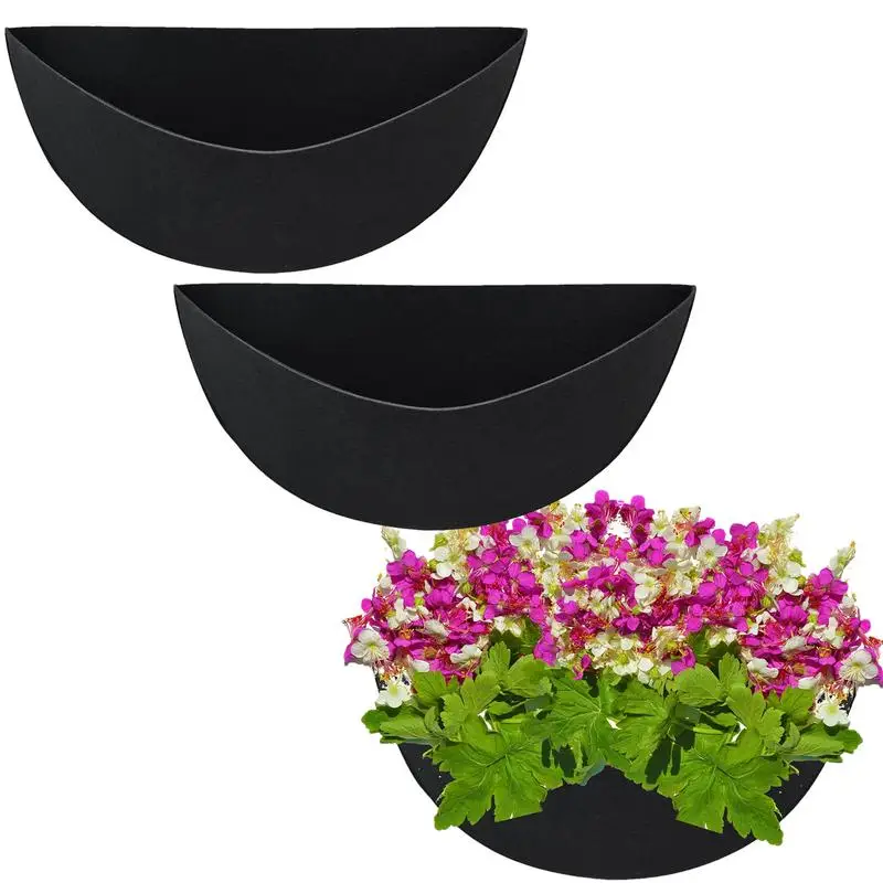 

Felt Planter Liner 3pcs Fabric Liner for Flower Planter Plant Garden Decoration Replacement Liners for Outdoor Indoor Plant