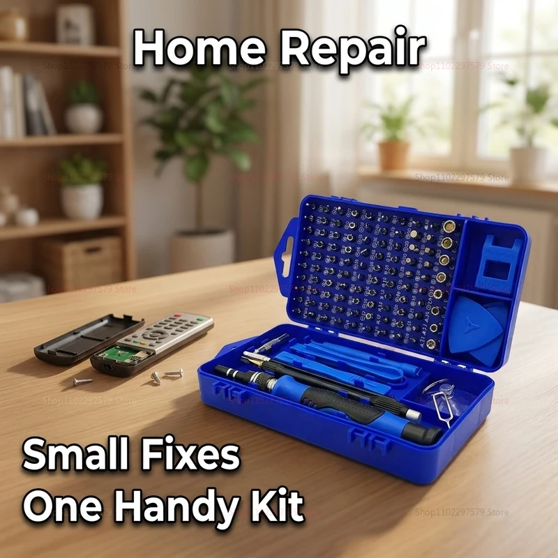 

115 in 1 Multifunctional Electronics Screwdriver Set Repair Tools for Computers Phones Household Insulation Kit For Home Crafts