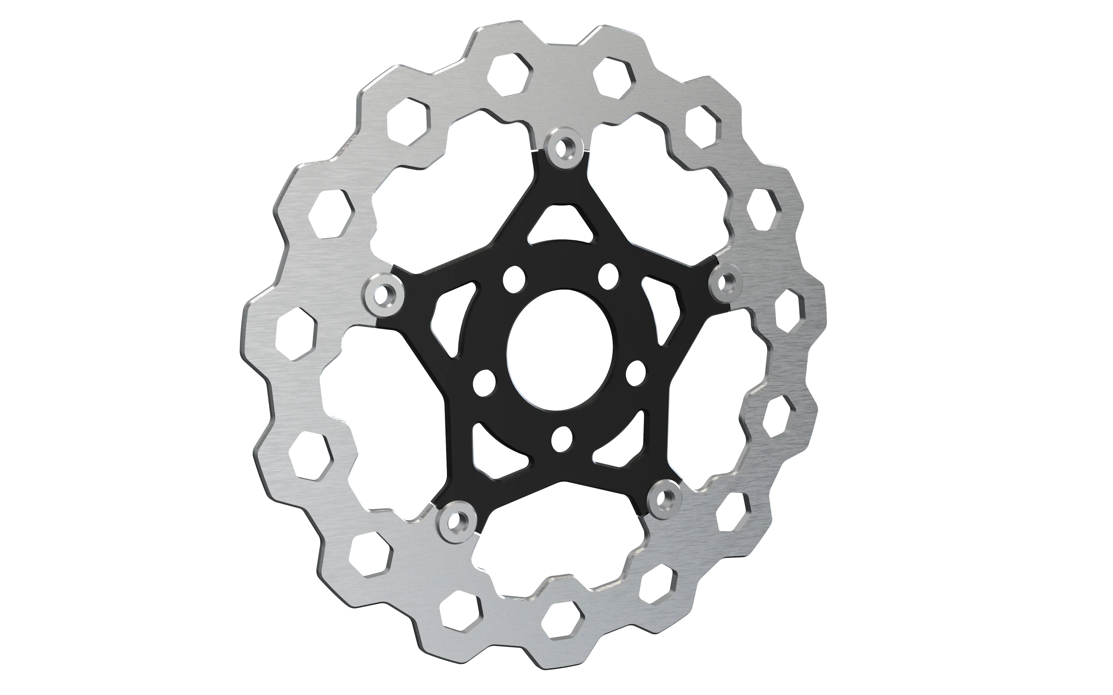 

2025 Hot Sale INCA Customized Motorcycle Refit Accessories Customized Pentagram - Floating Brake Disc