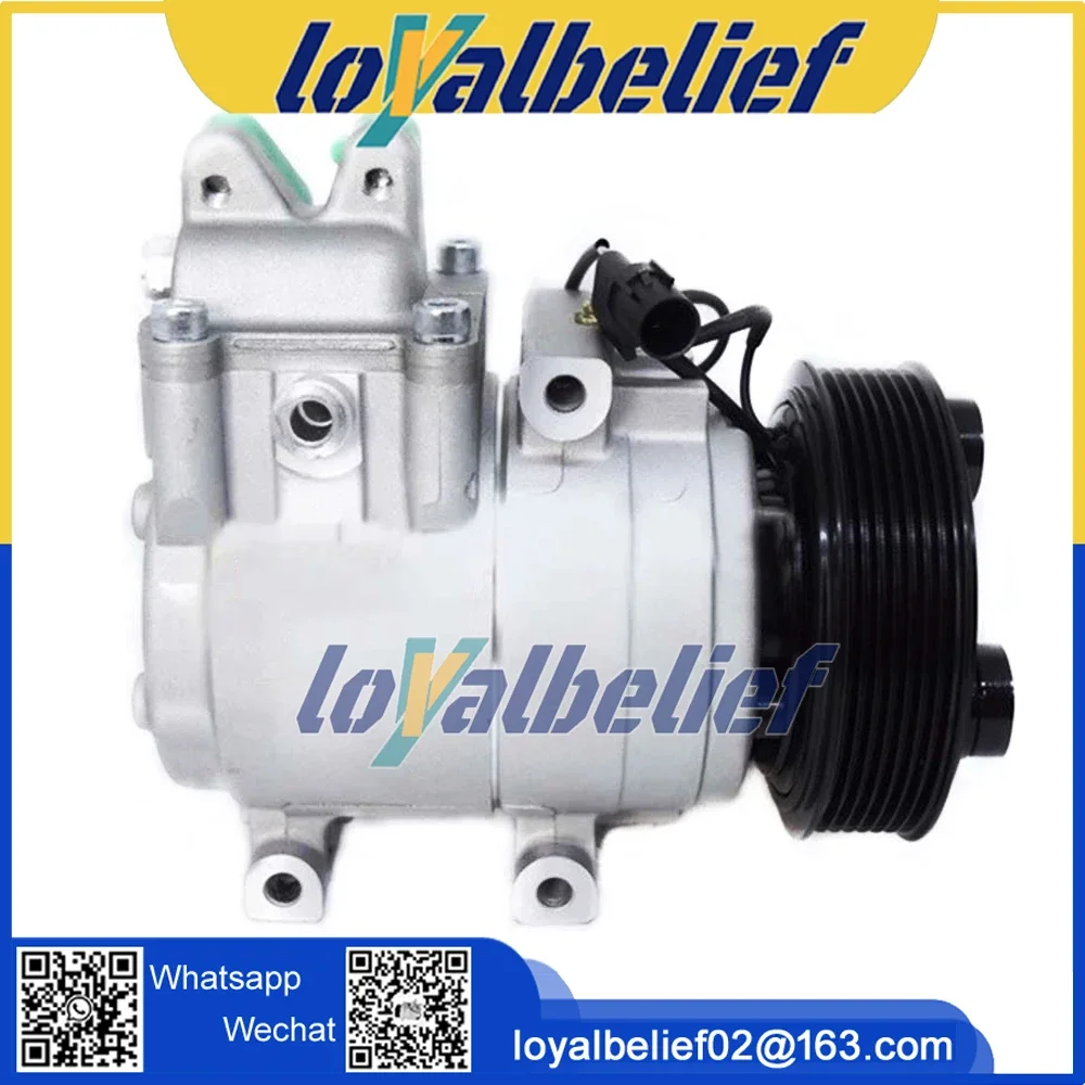 

HS15 Air Conditioning AC Compressor for Hyundai Porter II H100 D4BB D4BF D4BH D4CB 97701-4F200 97701-4F401 977014F401 977014F200
