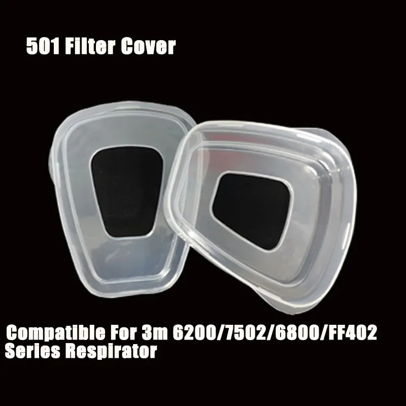 Imagem -01 - Titular do Filtro Cartucho Retentor Tampa Montagem para 3m 6200 6800 7502 9000 Series Respirador Pintura Pulverização Rosto Máscara de Gás 501 titular do filtro cartucho retentor tampa montagem para 3m 6200 6800 7502 9000 series respirador pintura pulverizacao rosto mascara de gas 501 01