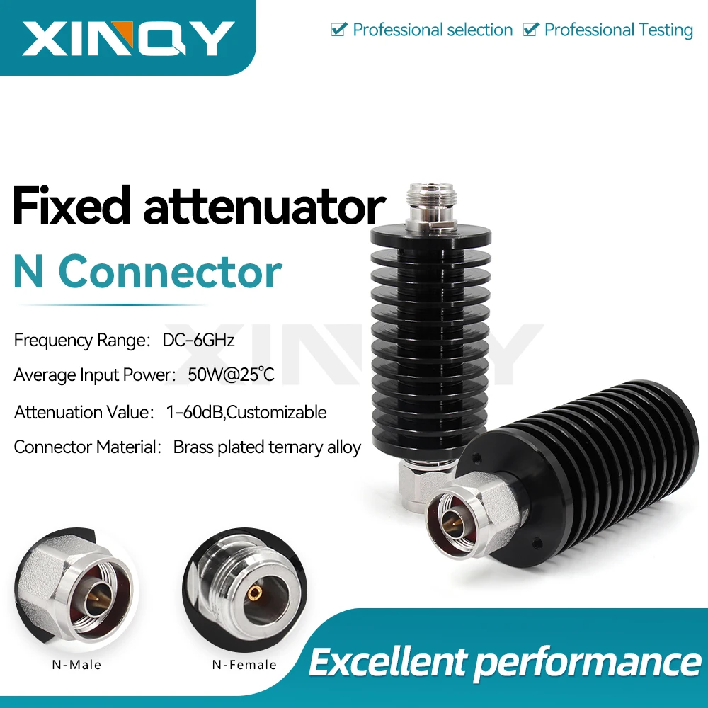attenuateur-fixe-de-type-n-haute-puissance-xinqy-50w-attenuation-de-puissance-du-signal-rf-6-ghz-1-40-db
