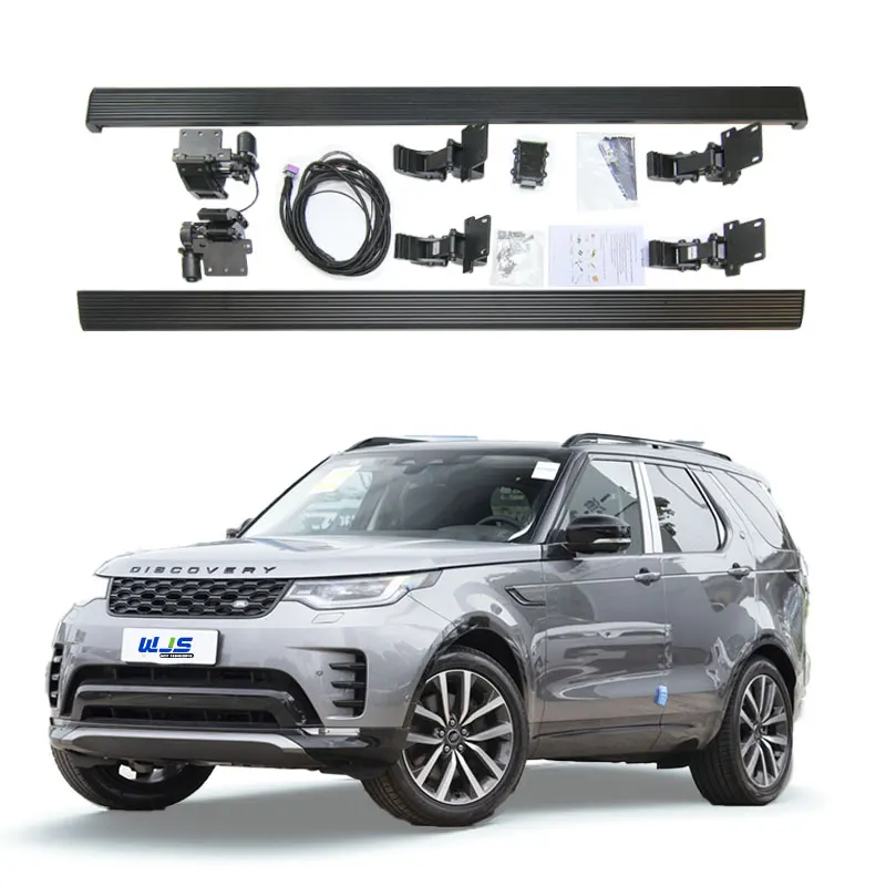 WEIJIA Sports Style Power Running Board Pedal 10-13 Range Rover Discovery 4 Aluminum Material Transit Custom Electric Size Step