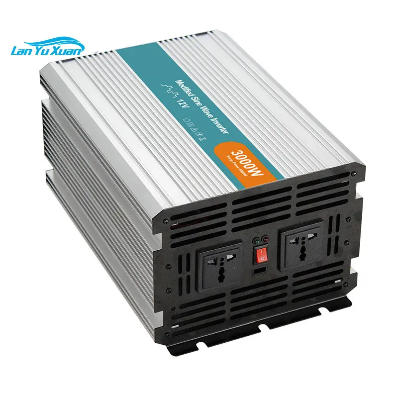 100% Guarantee Solar 3000 Watt Power Inverter 12v 220v Usb Solar Inverters With Uk Plug Car Power Inverter