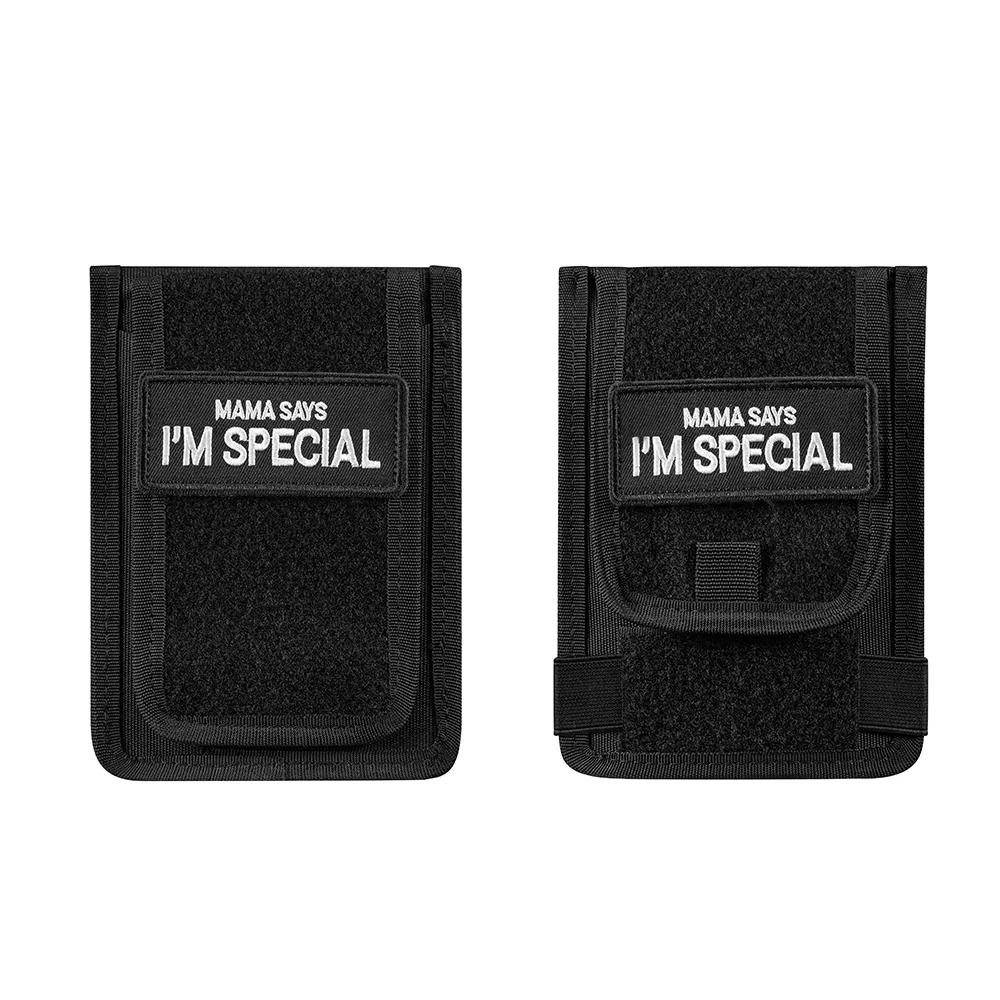 

Чехол для тактического полевого блокнота Kosibate для мужчин и женщин, органайзер для хранения, подходит для блокнотов размером 4 x 6 дюймов