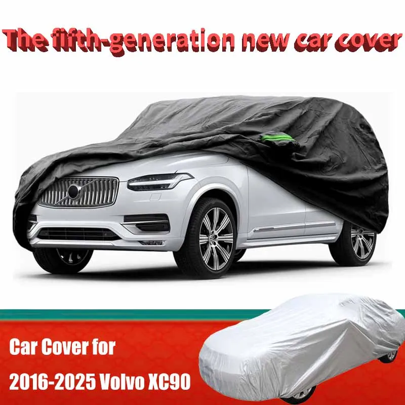 

Car Covers Custom Fit for 2016-2025 Volvo XC90 Waterproof All Weather for Automobiles Rain Snow Sun Protector Indoor Outdoor