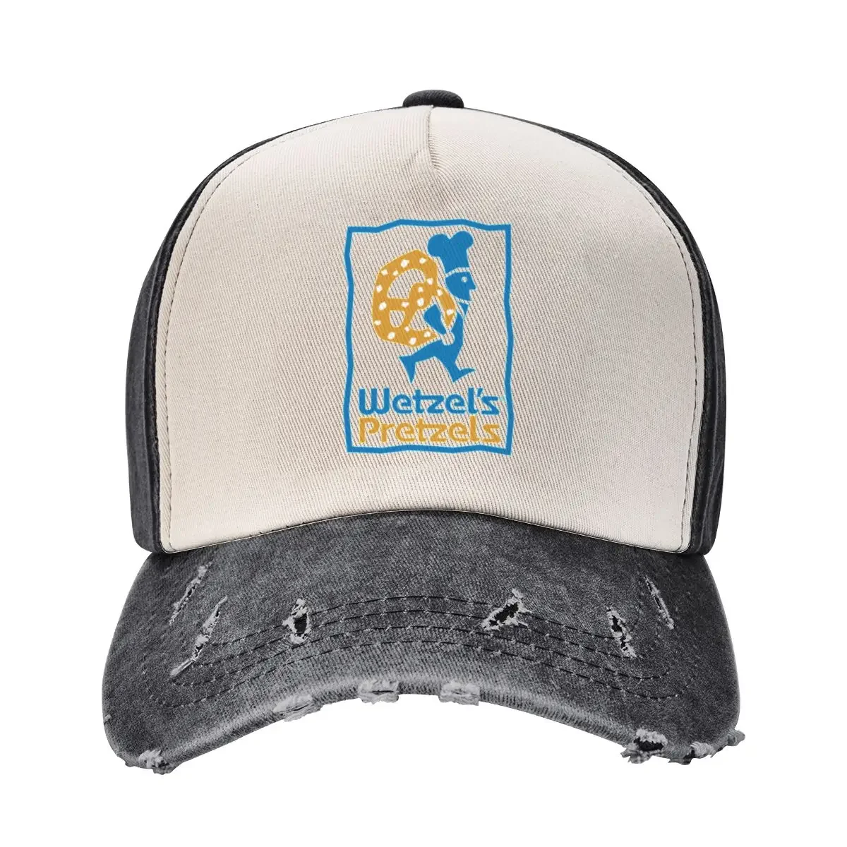 

Retro Wetzel's Pretzels cafe restaurant Baseball Cap Hip Hop Sun Cap custom caps Men's Caps Women's
