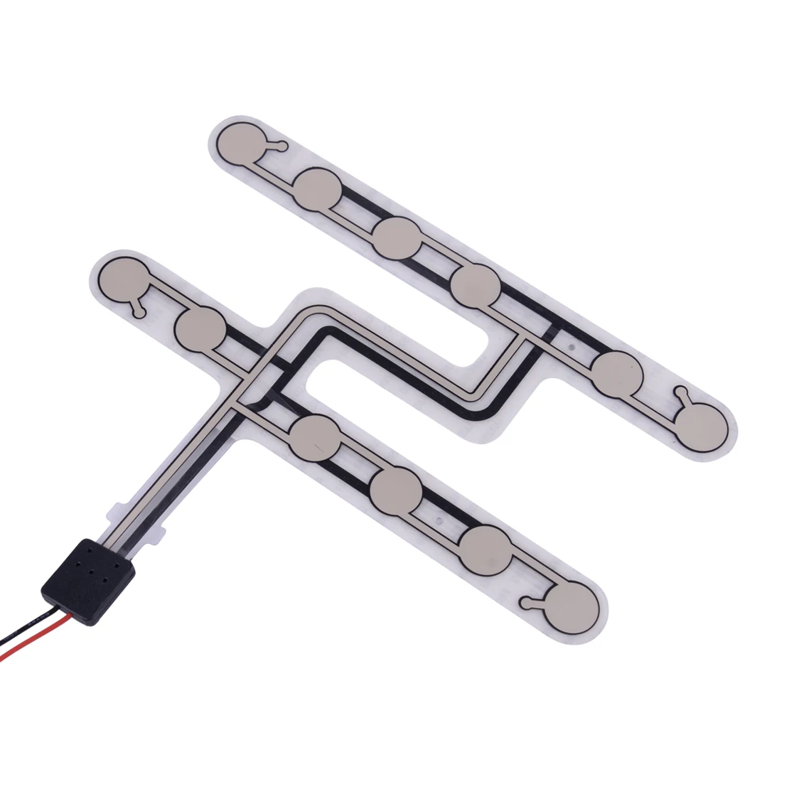 50 stücke Universal 40 cm Auto Sitz Druck Sensor Sicherheitsgurt Zubehör Warnung Erinnerung Pad Besetzt Sitzenden Alarm Kunststoff