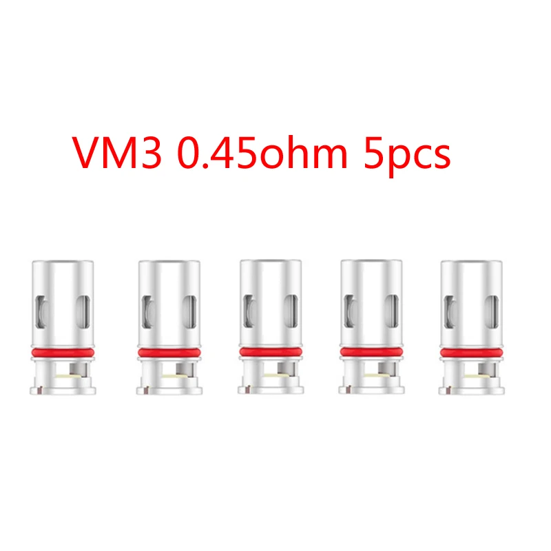 

Катушка VM3, 5 шт., 0,45 Ом для комплекта VINCI Mod Pod/DRAG S/Drag X/Drag 4