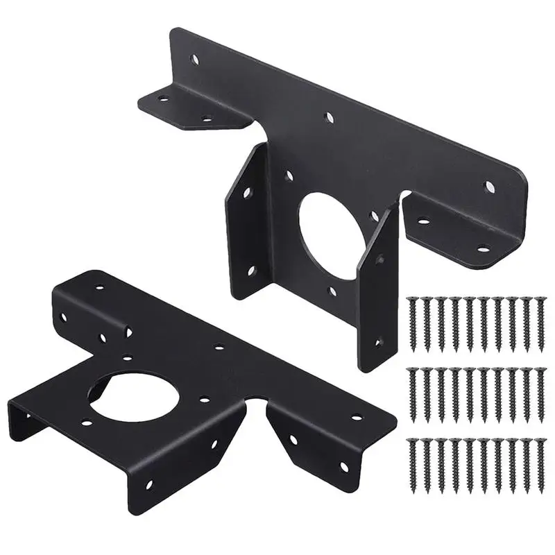 

Corner Brackets For Pergola Extension 3-Ways T Brackets Heavy Duty 2pcs Pergola Extension T Brackets Adjustable Corner Brackets