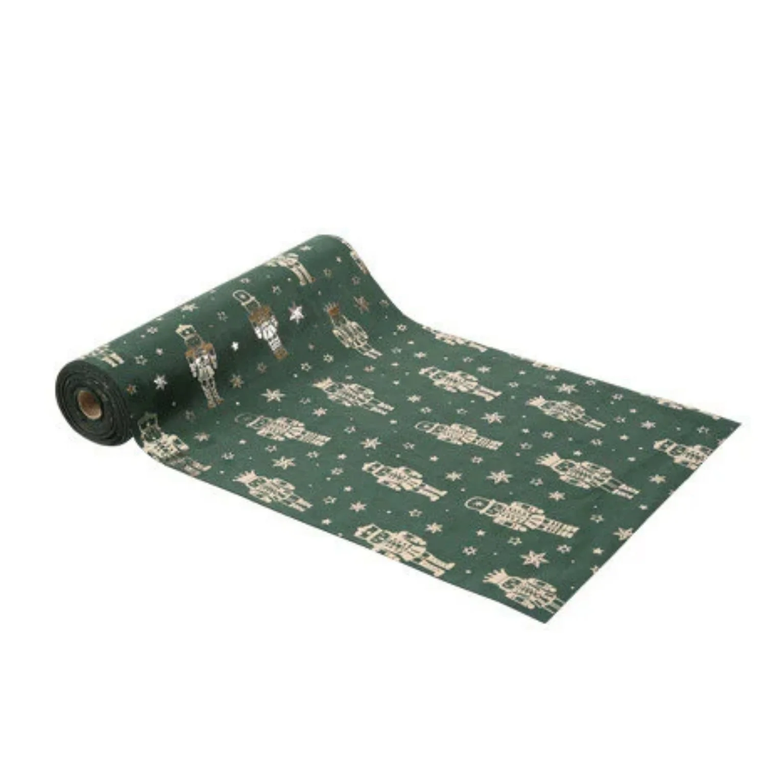 Luxury Nutcracker Table Runner, Dark Green Christmas Table Runner, Christmas Table Runner, Christmas Tableware