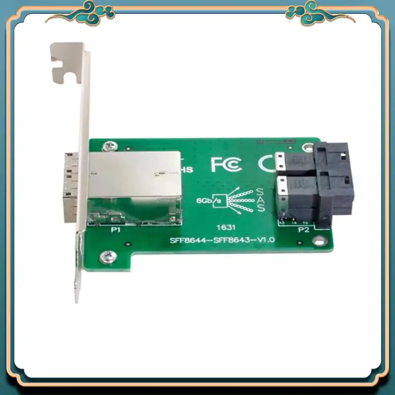 

(New)-12G 2-Port SFF-8644 To SFF-8643 Expansion Card SFF-8643 Expansion Card Expansion Card XIC4383