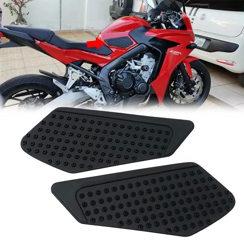 CBR650F Sticker Anti slip Fuel Tank Pad Side Gas Knee Grip Traction Pads For Honda CBR650 F CBR 650F 2013-2018 2015 2016 2017