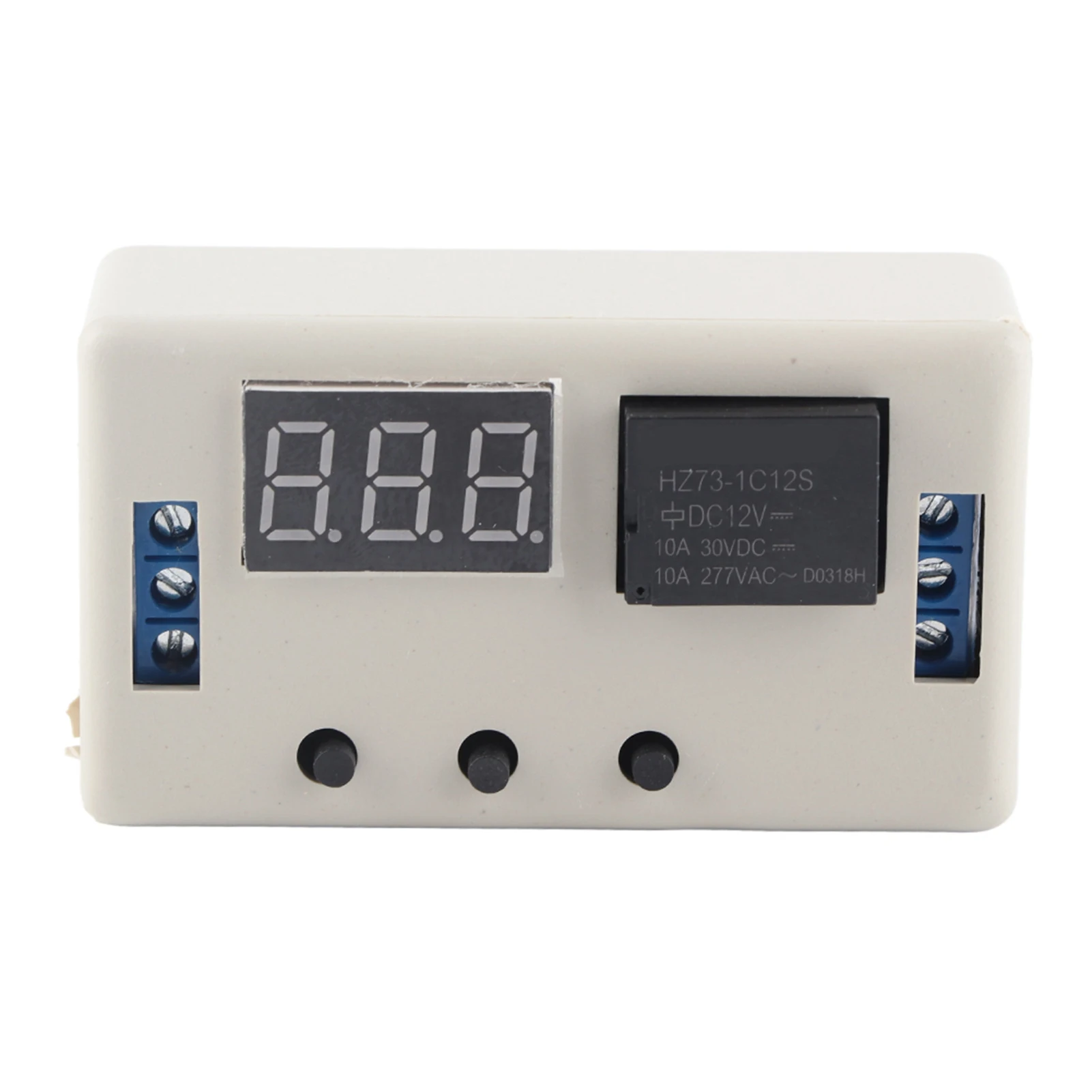 Relè timer LED, modulo interruttore di controllo automazione relè timer regolabile display LED 12V