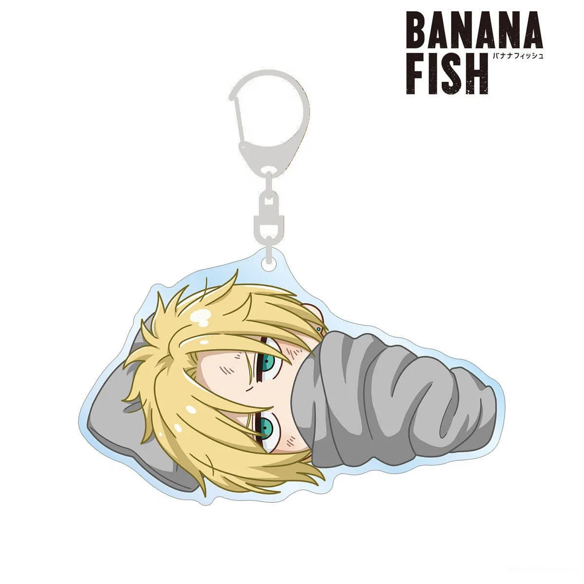 Anime Store Charm BANANA FISH Ash Lynx Eiji Okumura Chibikoro Acrylic HD Characters Keychain Pendant Ornament About 6cm