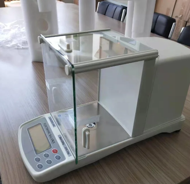 Double Range Semi-micro Balance Analytical Lab Balance Weighing Scale 0.1mg/0.01mg