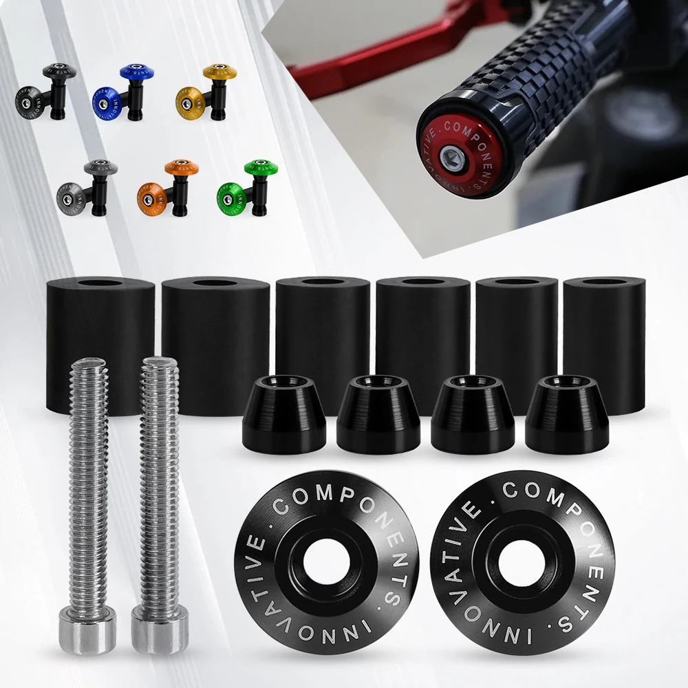 

New Motorcycle Handle Bar End Handlebar Grips Cap Anti Silder Plug FIT For Street Twin Scrambler 1200 For Ducati Scrambler 800