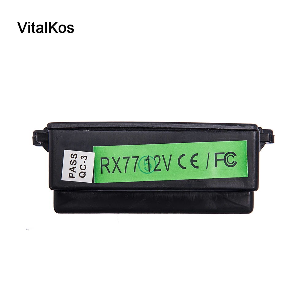 Vitalkos Weelye電気自動車受信機、2.4g、12v、fcc、Bluetooth、オプションの自動車部品、rx77