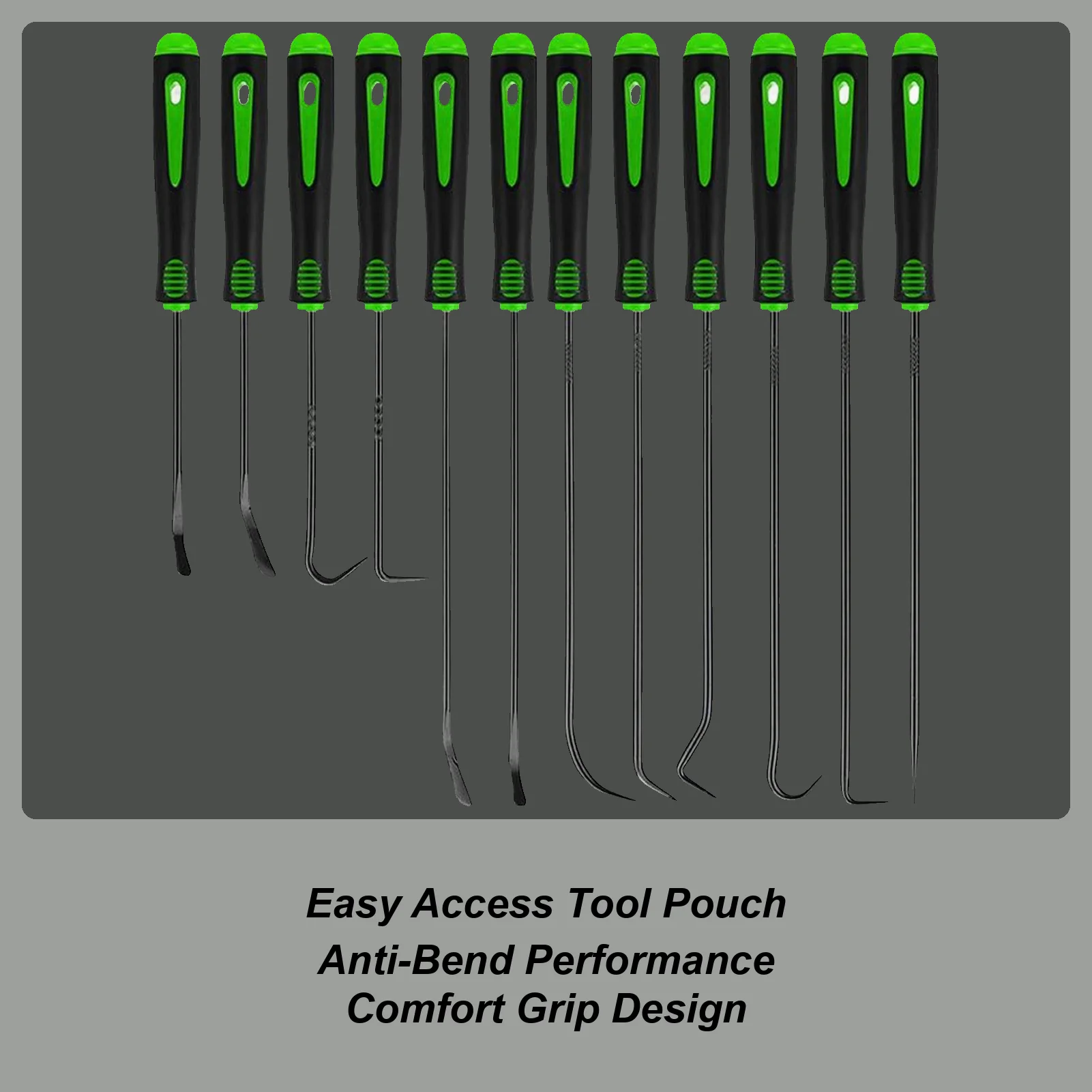 

12 шт., набор отверток для сальника из автомобильного сплава, набор крючков для снятия шланга, съемник уплотнительной прокладки, съемник крючков, инструменты для ремонта