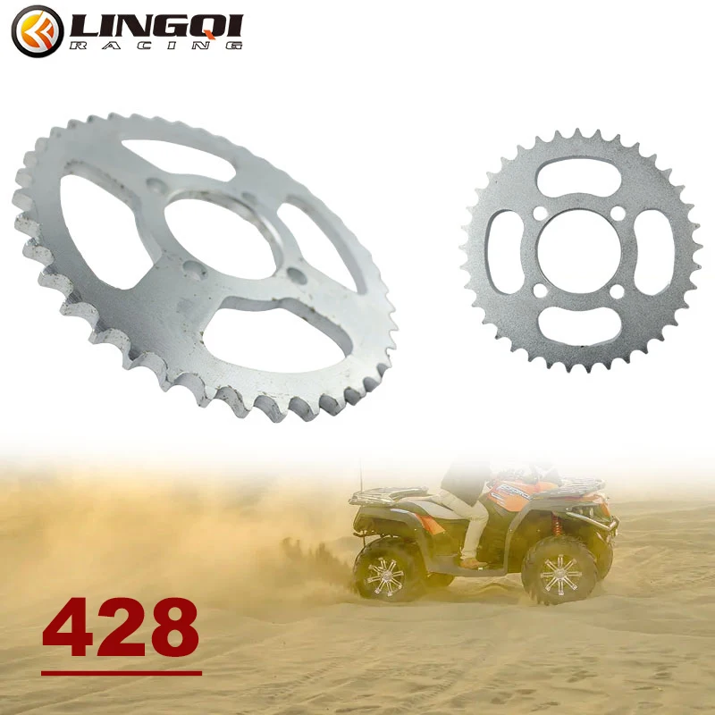 أدوات ملحقات الدراجة الترابية 428 4 فتحات 6 فتحات سلسلة ضرس عالمي للدراجات النارية ATV Go Kart رباعية موتوكروس أجزاء