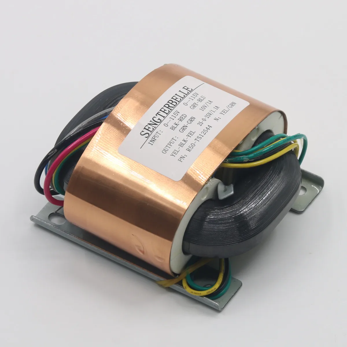 R50-TS12544 65W Pure Copper R-core Power Transformer Double 25V+10V For Bryston BP26 Preamplifier Audio