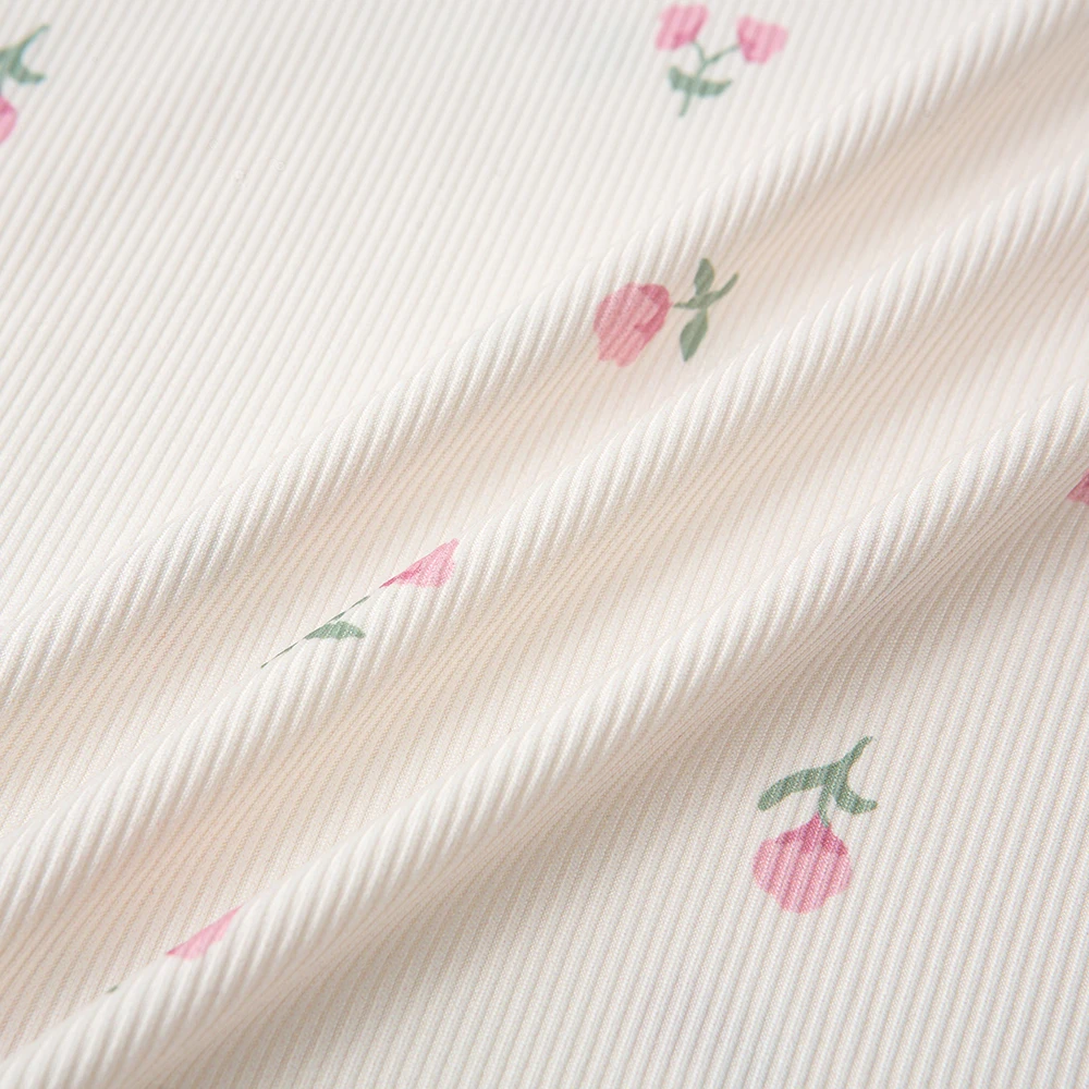 JHJN Stricken Ziehen Seil Spitze Dekoration Einfache Blumen Ohr Pilz Rand Hause Kleidung Für Frauen Schlafen Rock Luxus Marke