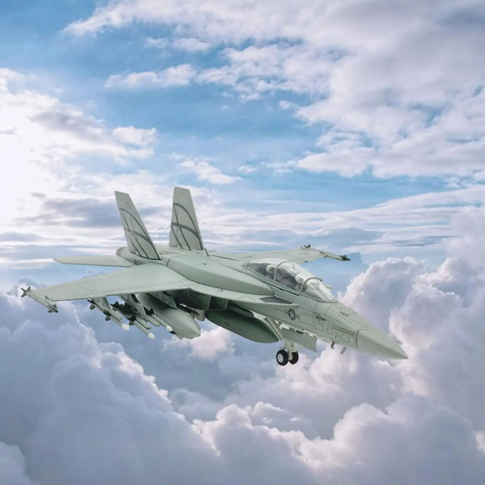 

1/72 Scale Diecast Alloy Model Aircraft with Stand Strike Fighter for Gift