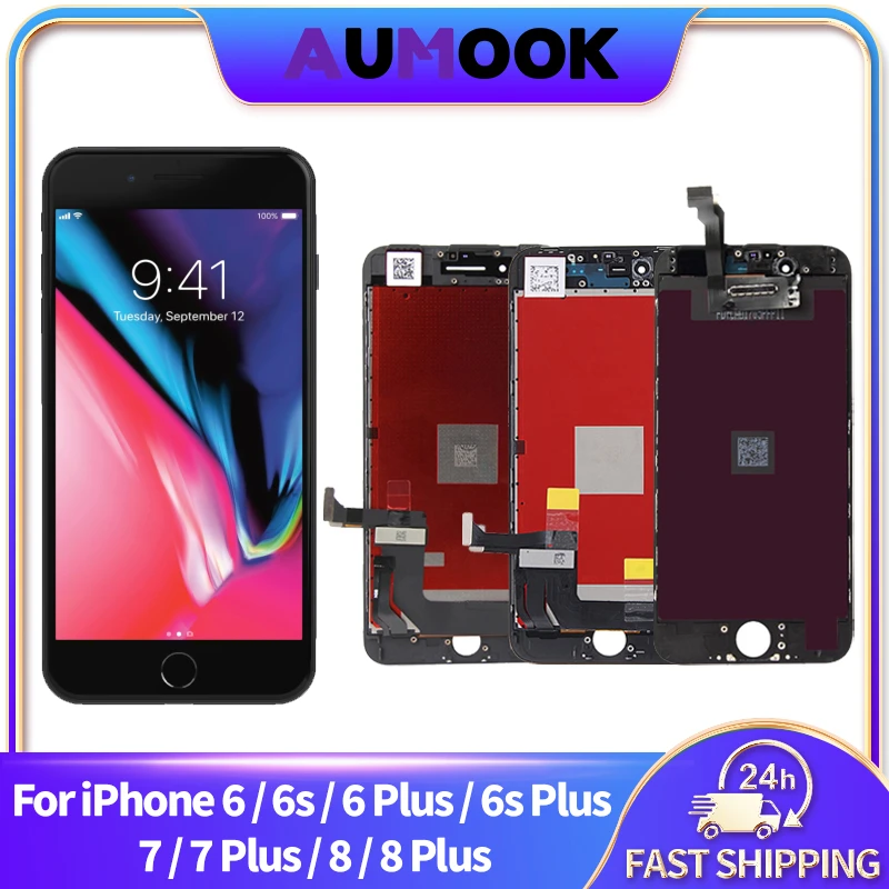 For iPhone 6 6s 7 8 Plus LCD Display Touch Screen Digitizer Assembly Incell OLED 3D Touch LCD Screen Display Repair Replace