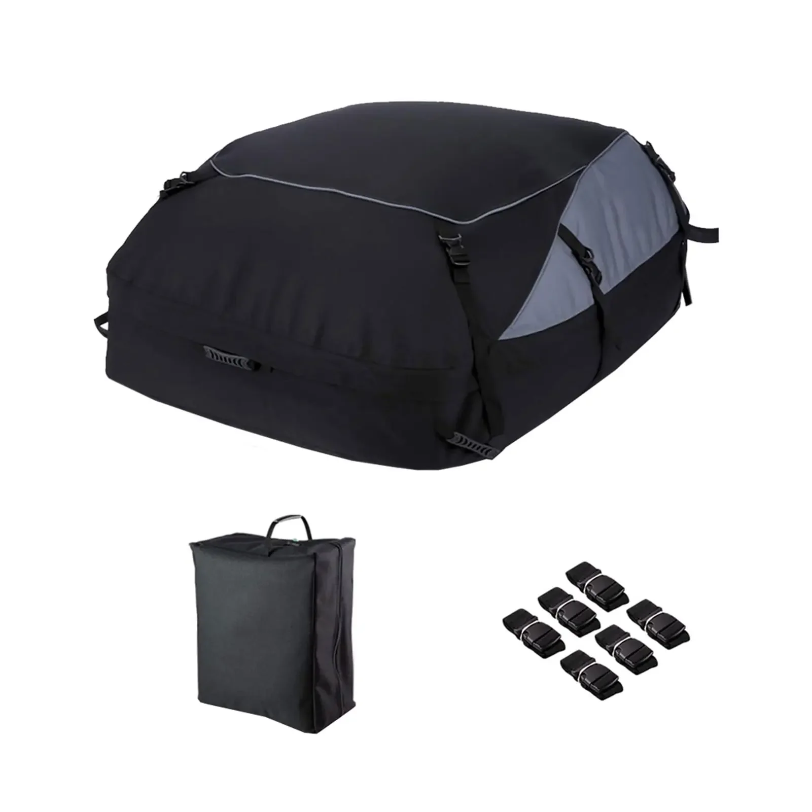 

160X110X45CM Car Cargo Roof Foldable Bag Waterproof Luggage Carrier Storage Bag 600D Oxford Car SU V Van Top Luggage Bag Outdoor