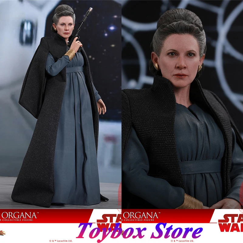 HOTTOYS HT MMS459 1/6 Leia Organa Movable Action Figure Star Wars：The Last Jedi Movie Elder Princess 12